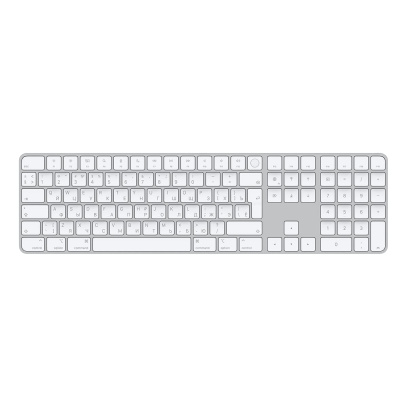 Клавиатура беспроводная Apple Magic Keyboard с Touch ID (MK2C3) Серебристый