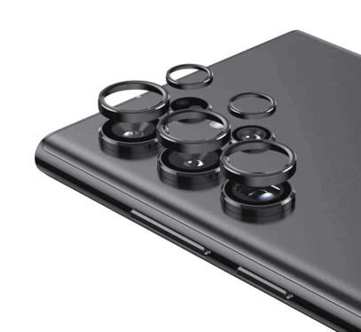 Защитное стекло для камеры Samsung S24 Ultra SUPGLASS Anti Glare Camera lens glass (XC-30) Черный