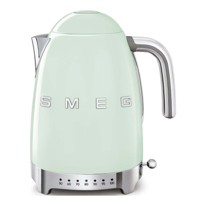 Чайник электрический SMEG 50s Style с регулируемой температурой (KLF04PGEU) Green, зелёный