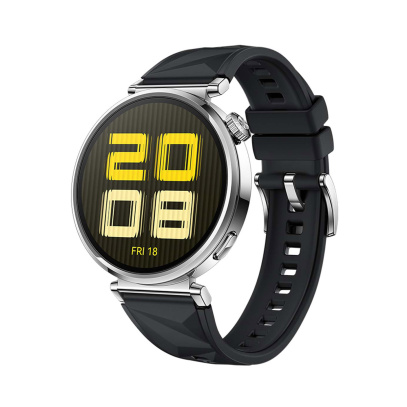 Часы HUAWEI Watch GT 5 Black, 41 мм, цвет корпуса чёрный, цвет ремешка чёрный