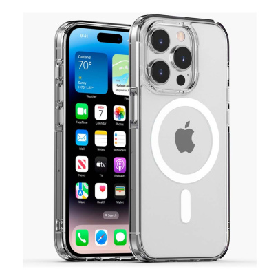 Чехол для iPhone 16 Pro Max Gurdini с Magsafe Clear, прозрачный