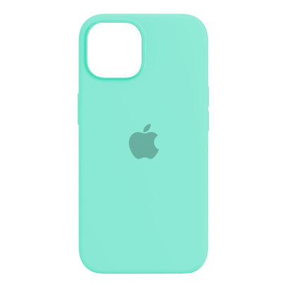 Чехол Silicone Case для Apple iPhone 15 Бирюзовый
