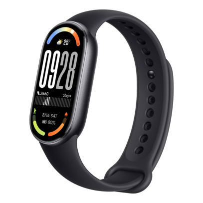 Фитнес браслет Xiaomi Smart Band 10 Midnight Black Global, чёрный