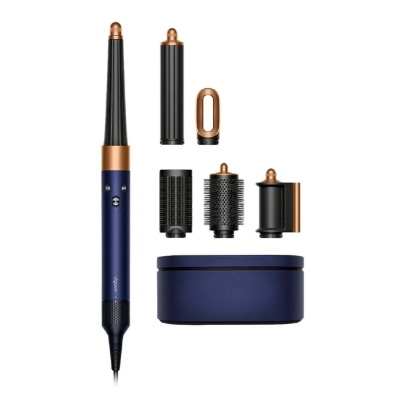 Стайлер Dyson Airwrap Long HS08 (CN/HK/KR) Straight+Wavy, Blue/Copper, синий/медь