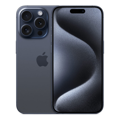 Apple iPhone 15 Pro 256Gb eSIM Blue Titanium, синий титан Apple iPhone 15 Pro 256Gb eSIM Blue Titanium, синий титан