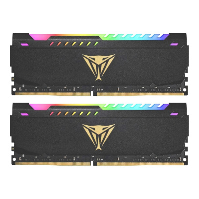 Оперативная память Patriot Viper Steel RGB (PVSR464G360C0K) DDR4 64GB 3600MHz CL20 DIMM 2x32 RGB