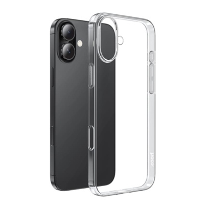 Чехол hoco. Creative Mobile phone case для Apple iPhone 16 Plus Прозрачный