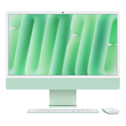 Apple iMac 24" (M4 10C CPU, 10C GPU, 2024) Retina 4,5K, 16Gb, 512Gb SSD (MWV03) Green, зеленый Apple iMac 24" (M4 10C CPU, 10C GPU, 2024) Retina 4,5K, 16Gb, 512Gb SSD (MWV03) Green, зеленый