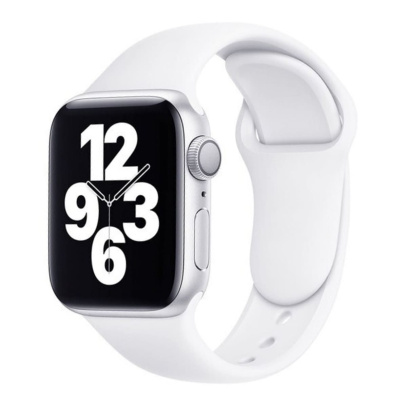 Ремешок для Apple Watch 42/44/45/49 mm Mutural Watch band MIOU series White, белый