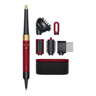 Стайлер Dyson AirWrap Complete Long HS08 (Global) Curly+Coily, Red Velvet/Gold, красный/золотой Стайлер Dyson AirWrap Complete Long HS08 (Global) Curly+Coily, Red Velvet/Gold, красный/золотой