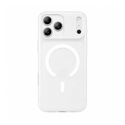 Чехол для iPhone 17 Pro с MagSafe Gurdini Slim Series White, белый