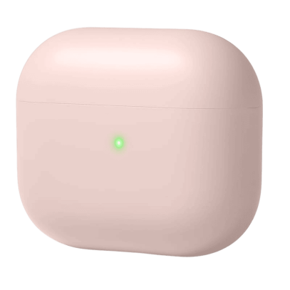 Чехол Silicone Case Protection для Apple AirPods 3 Pink, розовый