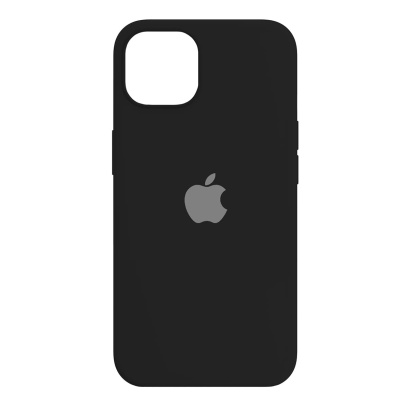 Чехол Silicone Case для Apple iPhone 13 Черный