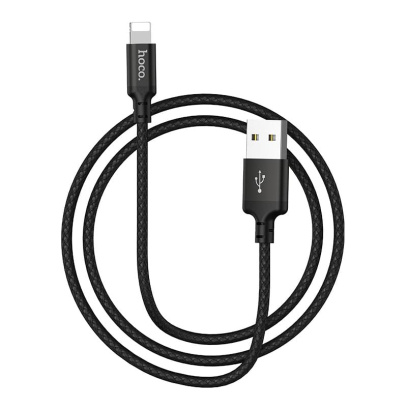 Кабель hoco. Times Speed Charging Cable разъем USB – Lightning, 1 м (X14) Черный
