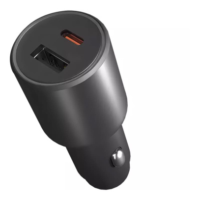 Автомобильное зарядное устройство Xiaomi Mi Car Charger 43W 1A1C MDY-16-EQ (BHR7989CN) Чёрный
