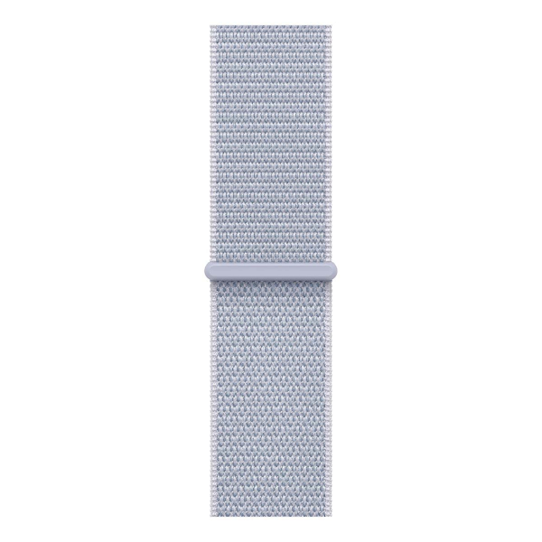 Apple Watch SE (2024), 40 мм корпус из алюминия цвета «Silver», ремешок Sport Loop цвета «Blue Cloud» Apple Watch SE (2024), 40 мм корпус из алюминия цвета «Silver», ремешок Sport Loop цвета «Blue Cloud»
