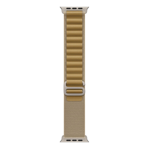 Apple Watch Ultra 2 (2024), 49 мм корпус из титана цвета «Natural», ремешок Alpine Loop размера S цвета «Tan» Apple Watch Ultra 2 (2024), 49 мм корпус из титана цвета «Natural», ремешок Alpine Loop размера S цвета «Tan»