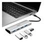 Хаб WiWU Alpha Type-C 4*USB3.0 (A440) Серебристый Хаб WiWU Alpha Type-C 4*USB3.0 (A440) Серебристый