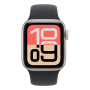 Apple Watch SE 3 (2025), 44 мм корпус из алюминия цвета «Starlight», ремешок Sport Band размера S/M цвета «Midnight» Apple Watch SE 3 (2025), 44 мм корпус из алюминия цвета «Starlight», ремешок Sport Band размера S/M цвета «Midnight»