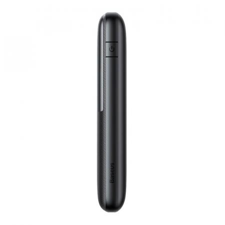 Внешний аккумулятор Baseus Bipow Pro Digital Display Fast Charge 10000mAh 22.5W с кабелем USB - Type-C, 3A, 0,3 м PPBD2-1022 (PPBD040001) Черный Внешний аккумулятор Baseus Bipow Pro Digital Display Fast Charge 10000mAh 22.5W с кабелем USB - Type-C, 3A, 0,3 м PPBD2-1022 (PPBD040001) Черный