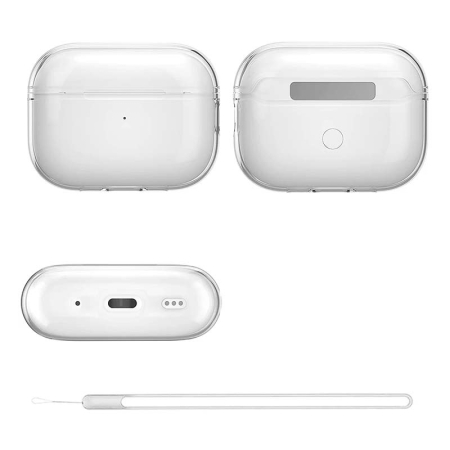Чехол Silicone Case для Apple AirPods 4 Gurdini Прозрачный Чехол Silicone Case для Apple AirPods 4 Gurdini Прозрачный