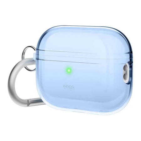 Чехол для Airpods Pro 2 Elago CLEAR HANG CASE (EAPP2CL-HANG-ABL) Прозрачный Голубой Чехол для Airpods Pro 2 Elago CLEAR HANG CASE (EAPP2CL-HANG-ABL) Прозрачный Голубой