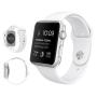 Силиконовый ремешок для Apple Watch 38/40 мм White, белый Силиконовый ремешок для Apple Watch 38/40 мм White, белый