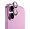 Защитное стекло для камеры iPhone 16/16 Plus SUPGLASS Anti Glare Camera lens glass (XC-31) Pink