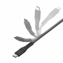 Кабель EnergEA FLOW USB-C на USB-C 5A DISPLAY 1,5 м (PD240W) Nanoweave Magnetic tie Черный Кабель EnergEA FLOW USB-C на USB-C 5A DISPLAY 1,5 м (PD240W) Nanoweave Magnetic tie Черный