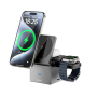 Док-станция WiWU Small Aquare 3в1 wireless charger (Wi-W030) Gray Док-станция WiWU Small Aquare 3в1 wireless charger (Wi-W030) Gray