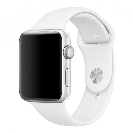Ремешок "Silicone Band" для Apple Watch 38/40 мм Белый Ремешок "Silicone Band" для Apple Watch 38/40 мм Белый