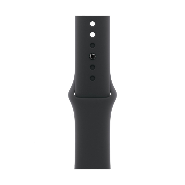 Apple Watch Series 11, 42 мм корпус из алюминия цвета «Jet Black», ремешок Sport Band размера M/L цвета «Black» Apple Watch Series 11, 42 мм корпус из алюминия цвета «Jet Black», ремешок Sport Band размера M/L цвета «Black»