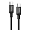 Кабель hoco. Super Fast Charging Data Cable разъем Type-C – Type-C, 1 м (X14) Черный