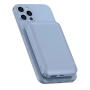 Внешний аккумулятор WiWU Power Bank Snap Cube-SC 10000mAh 22,5 Вт Blue, голубой Внешний аккумулятор WiWU Power Bank Snap Cube-SC 10000mAh 22,5 Вт Blue, голубой