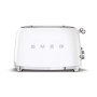Тостер на 4 ломтика SMEG 50s style (TSF03WHEU) Белый Тостер на 4 ломтика SMEG 50s style (TSF03WHEU) Белый