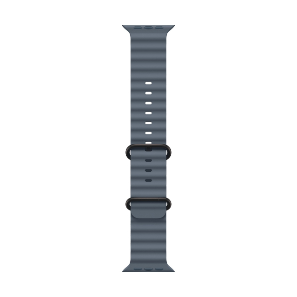 Apple Watch Ultra 3 (2025), 49 мм корпус из титана цвета «Black», ремешок Ocean Band цвета «Anchor Blue» Apple Watch Ultra 3 (2025), 49 мм корпус из титана цвета «Black», ремешок Ocean Band цвета «Anchor Blue»