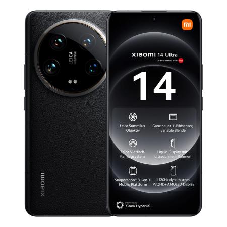 Xiaomi 14 Ultra 16/512Gb Black, черный Xiaomi 14 Ultra 16/512Gb Black, черный