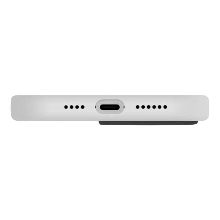 Чехол для iPhone 15 Pro с MagSafe UNIQ Lino (IP6.1P(2023)-LINOHMCGRY) Chalk Grey Чехол для iPhone 15 Pro с MagSafe UNIQ Lino (IP6.1P(2023)-LINOHMCGRY) Chalk Grey