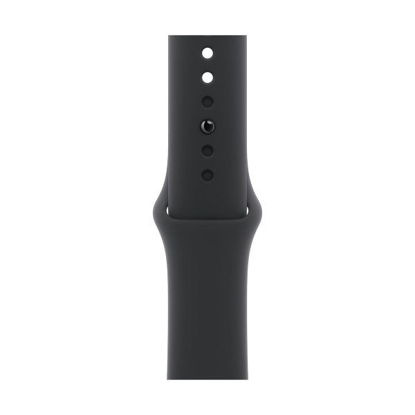Apple Watch Series 11, 46 мм корпус из алюминия цвета «Space Gray», ремешок Sport Band размера M/L цвета «Black» Apple Watch Series 11, 46 мм корпус из алюминия цвета «Space Gray», ремешок Sport Band размера M/L цвета «Black»