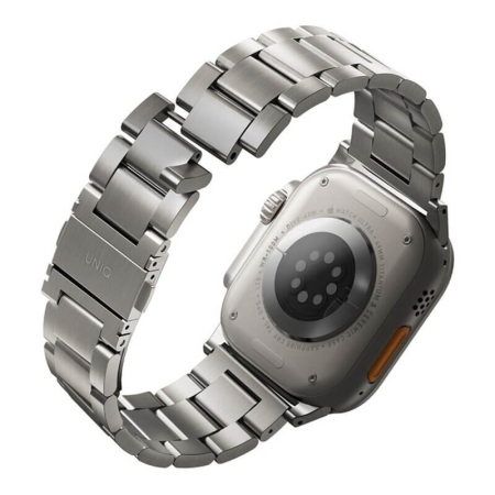 Ремешок UNIQ OSTA для Apple Watch 49/45/44/42, цвет TITANIUM Ремешок UNIQ OSTA для Apple Watch 49/45/44/42, цвет TITANIUM