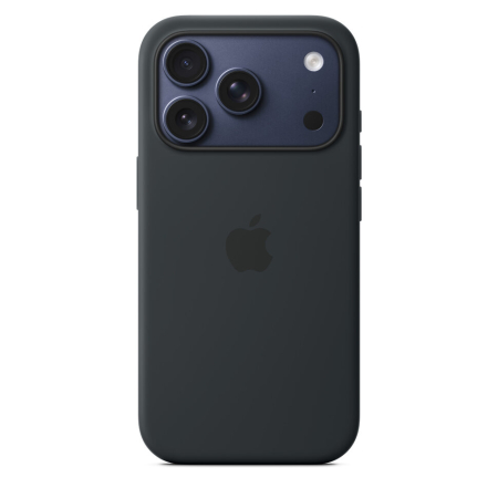 Чехол для Apple iPhone 17 Pro Max Silicone Case Black, чёрный Чехол для Apple iPhone 17 Pro Max Silicone Case Black, чёрный