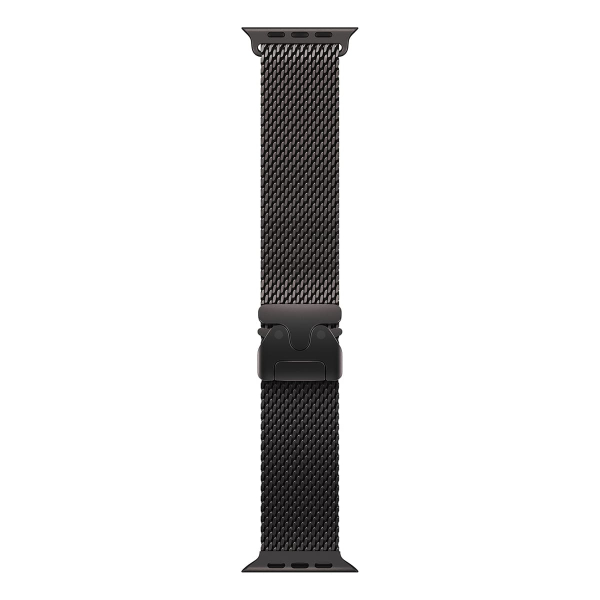 Apple Watch Ultra 2 (2024), 49 мм корпус из титана цвета «Black», ремешок Titanium Milanese Loop размера M цвета «Black» Apple Watch Ultra 2 (2024), 49 мм корпус из титана цвета «Black», ремешок Titanium Milanese Loop размера M цвета «Black»