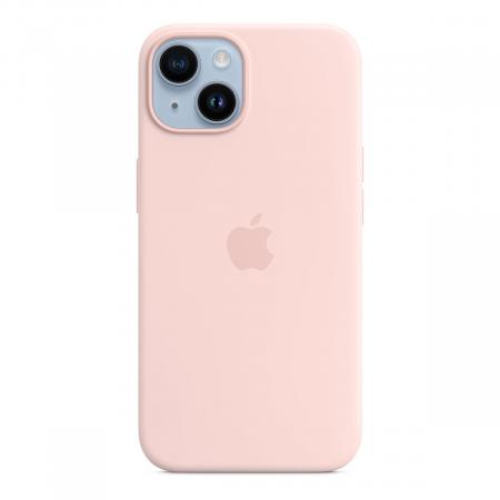 Чехол Silicone Case MagSafe для Apple iPhone 14 Розовый Чехол Silicone Case MagSafe для Apple iPhone 14 Розовый