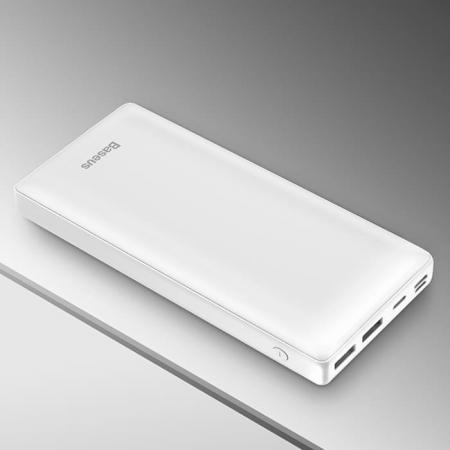 Внешний аккумулятор Baseus Fast charge 15W Mini JA 30000mAh (PPJAN-С02) Белый Внешний аккумулятор Baseus Fast charge 15W Mini JA 30000mAh (PPJAN-С02) Белый