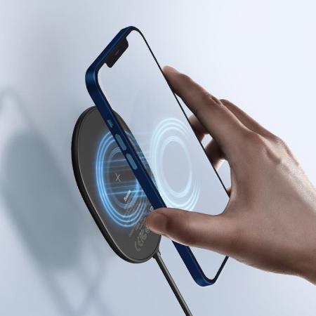 Беспроводное зарядное устройство 15w Baseus Light Magnetic Wireless Charger, Type-C кабель 1,5 м (WXQJ-01) Black, черный Беспроводное зарядное устройство 15w Baseus Light Magnetic Wireless Charger, Type-C кабель 1,5 м (WXQJ-01) Black, черный