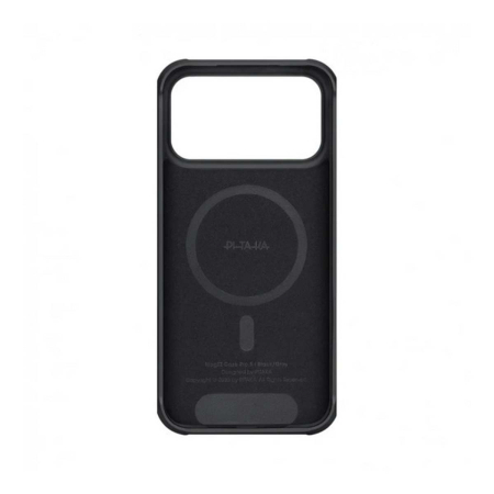 Чехол для iPhone 17 Pro Pitaka Aramid ProGuard (KI1701MGP) Black, черный Чехол для iPhone 17 Pro Pitaka Aramid ProGuard (KI1701MGP) Black, черный