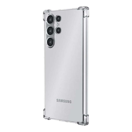 Чехол для Samsung Galaxy S24 Ultra с защитой камер Прозрачный Чехол для Samsung Galaxy S24 Ultra с защитой камер Прозрачный