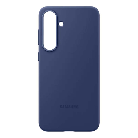 Чехол для Samsung Galaxy S25 Silicone Case c MagSafe Blue, синий Чехол для Samsung Galaxy S25 Silicone Case c MagSafe Blue, синий