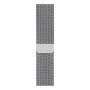Ремешок для Apple Watch 38/40/42 mm Gurdini Milanese Loop Silver, серебристый