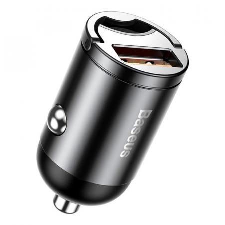 Автомобильная зарядка в прикуриватель быстрая Baseus Tiny Star Mini Quick Charge 30W VCHXXU QC 3.0 (VCHX-A0G) Черный Автомобильная зарядка в прикуриватель быстрая Baseus Tiny Star Mini Quick Charge 30W VCHXXU QC 3.0 (VCHX-A0G) Черный